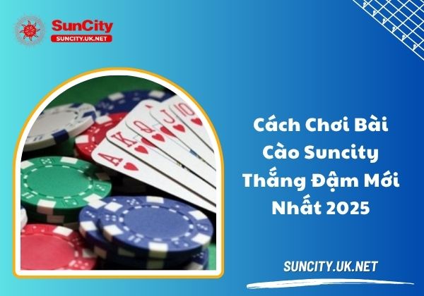 Cách chơi bài cào Suncity thắng đậm mới nhất 2025