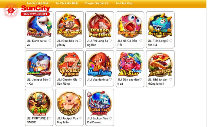 Kho game bắn cá đồ sộ với nhiều lựa chọn mới lạ