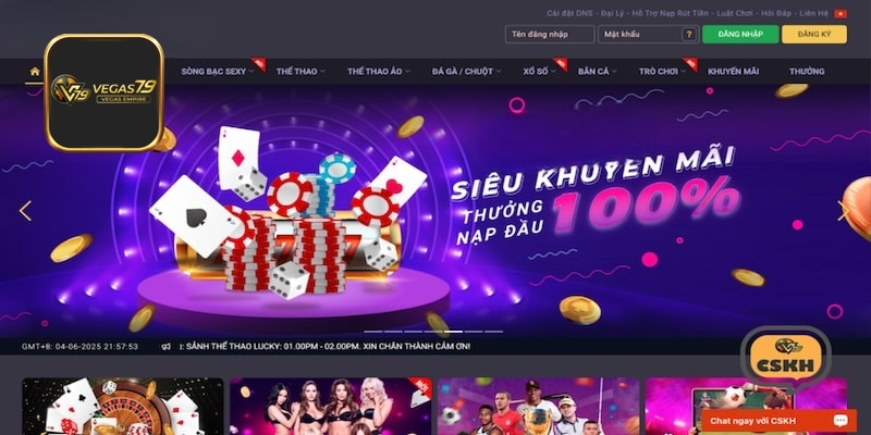 Định hướng ngắn hạn của nhà cái trực tuyến Vegas79