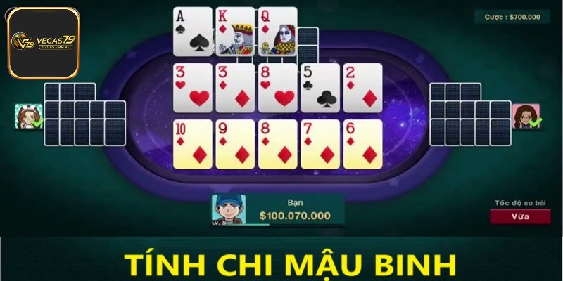 Mậu binh Vegas79 với tỷ lệ thường cực đã