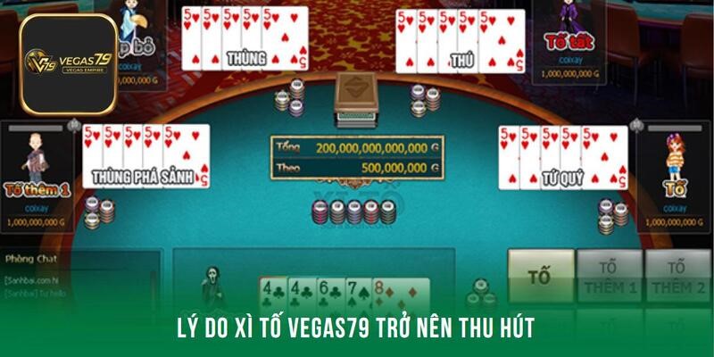 Những lý do giúp bộ môn xì tố Vegas79 được hưởng ứng