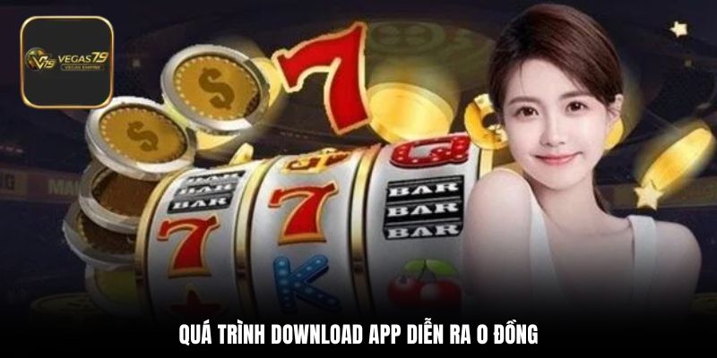 Quá trình download app diễn ra 0 đồng