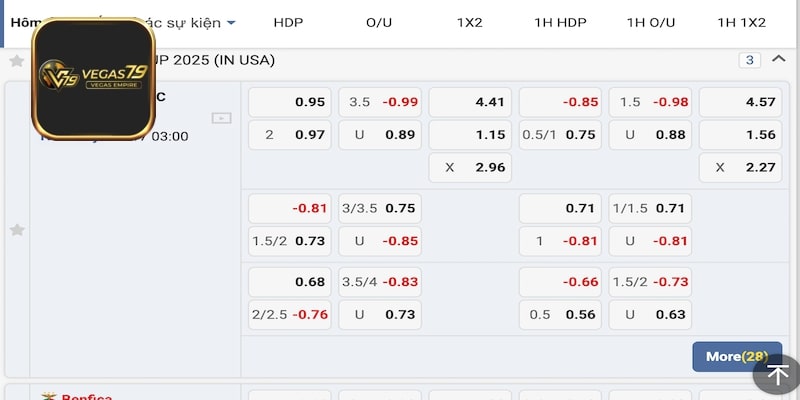 Trả lời cách đặt cược kèo cách biệt tỷ số là gì