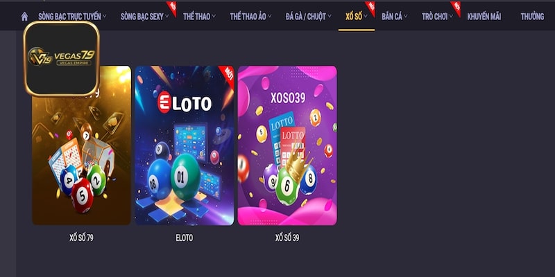 Chơi xổ số nhận thưởng khủng tại Vegas79